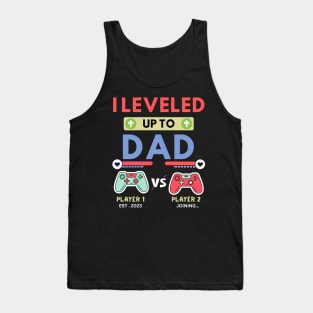 I leveled up to Dad 2023 Tank Top